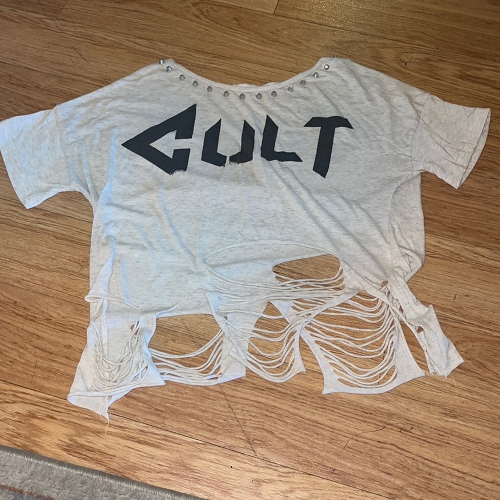 Crop top creamy
